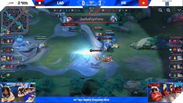 SEA Games 33: Chung kết Liên Quân Mobile Nữ - Việt Nam Chinh Phục Huy Chương Vàng 12