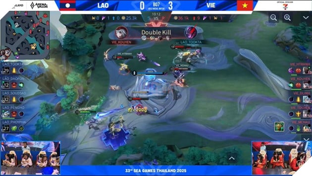 SEA Games 33: Chung kết Liên Quân Mobile Nữ - Việt Nam Chinh Phục Huy Chương Vàng 13