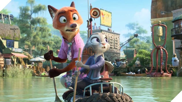 Hình ảnh về phim hoạt hình nổi tiếng Zootopia.