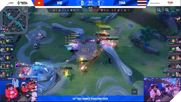 SEA Games 33: Liên Quân Mobile Nam Việt Nam Đối Đầu Thái Lan - Căng Thẳng Như Chung Kết 9