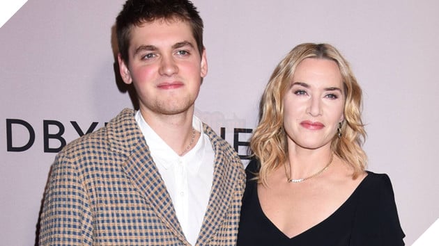Hình ảnh về nữ diễn viên Kate Winslet và con trai.