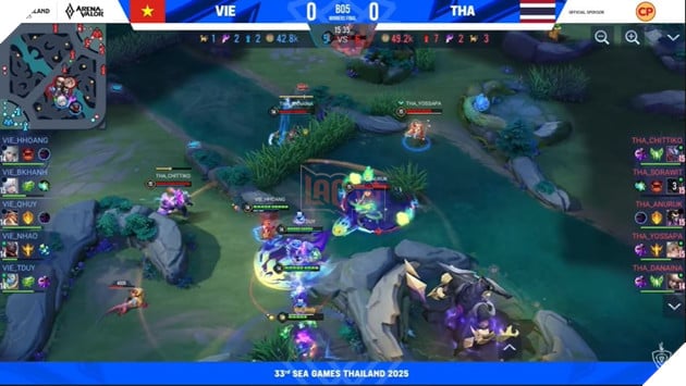 SEA Games 33: Chung Kết Nhánh Thắng Liên Quân Mobile - Việt Nam Ngược Dòng Ấn Tượng