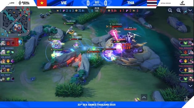 SEA Games 33: Chung Kết Nhánh Thắng Liên Quân Mobile - Việt Nam Ngược Dòng Ấn Tượng 2