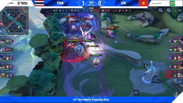 SEA Games 33: Chung Kết Nhánh Thắng Liên Quân Mobile - Việt Nam Ngược Dòng Ấn Tượng 3