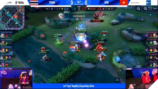 SEA Games 33: Chung Kết Tranh Huy Chương Liên Quân Mobile Nam - Việt Nam Làm Nên Lịch Sử 4