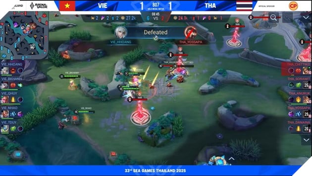 SEA Games 33: Chung Kết Tranh Huy Chương Liên Quân Mobile Nam - Việt Nam Làm Nên Lịch Sử 12