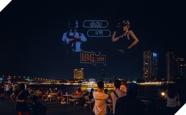 2025 PMGC Tạo Điểm Nhấn Với Buổi Biểu Diễn Drone Light Show Trên Bầu Trời Sông Chao Phraya