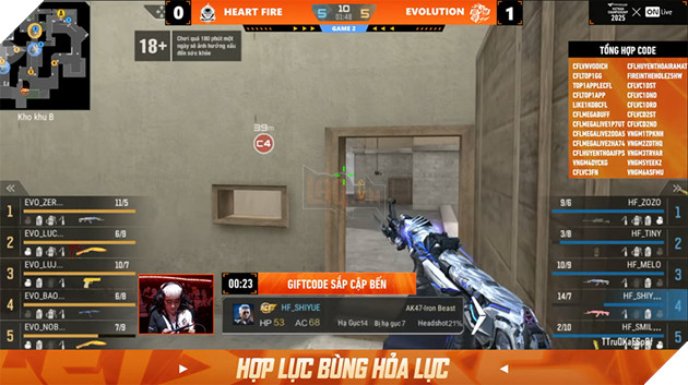 EVOLUTION Giành Chức Vô Địch Crossfire: Legends Vietnam Championship 2025 Với Khí Thế Áp Đảo 3