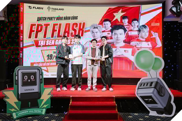 UGREEN Đồng Hành Cùng Team Flash Đại diện Đội tuyển Quốc gia Việt Nam Đoạt Huy Chương Vàng SEA Games 33 4