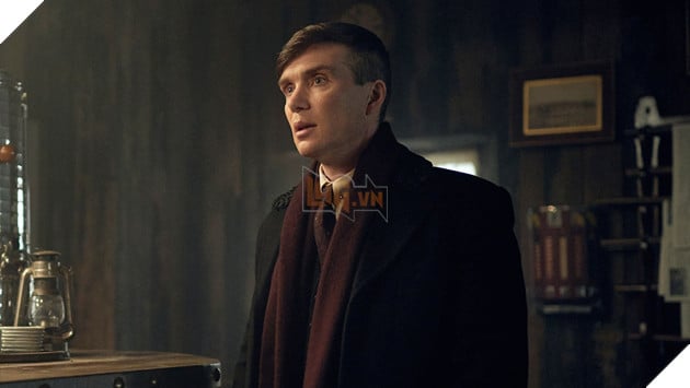 Hình ảnh về diễn viên Cillian Murphy trong series "Peaky Blinders".