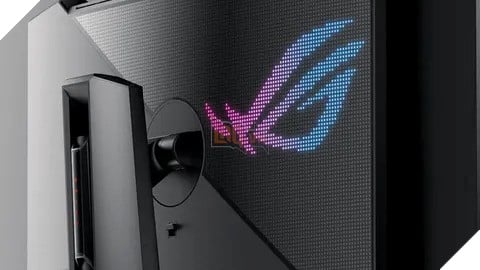 ASUS vô tình để lộ màn hình ROG Swift PG32UCDM3: QD-OLED 4K, 240Hz, trang bị công nghệ BlackShield cao cấp