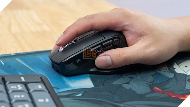 Trên tay HyperWork Macro: Siêu chuột 9 nút, có màn hình OLED, di chuyển mượt trên mặt kính 10