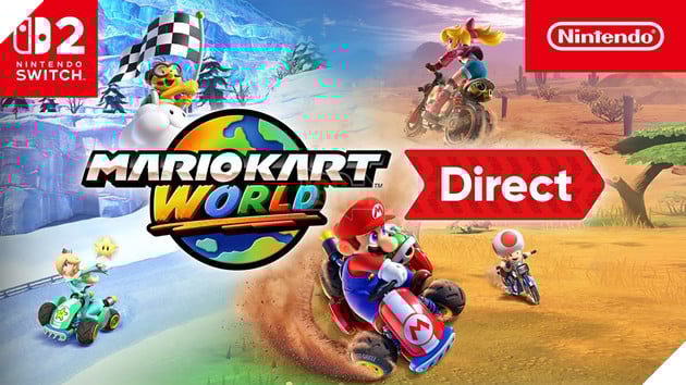 Nintendo tiết lộ thời lượng buổi giới thiệu Mario Kart World Direct |  GAMELADE