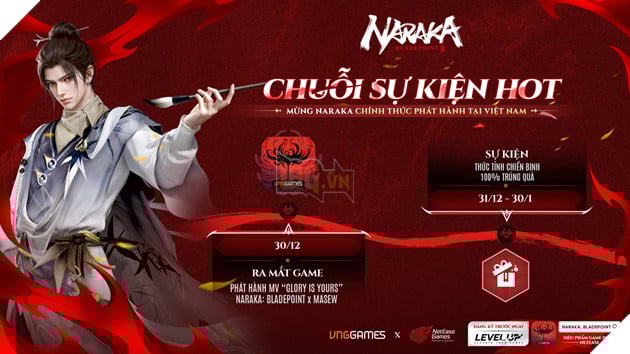 NARAKA: Bladepoint Chính Thức Open Beta Tại Việt Nam Từ Ngày 30.12 - Hợp Tác Masew Ra Mắt Ca Khúc Chủ Đề 5