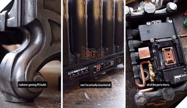 Billet Labs thử nghiệm PC “không tiếng ồn” với bộ tản nhiệt gang nặng hơn 45 kg