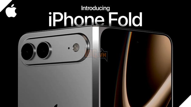 Rò rỉ hình ảnh iPhone màn hình gập của Apple: thiết kế dạng “cuốn sách”, mỏng hơn cả iPhone Air