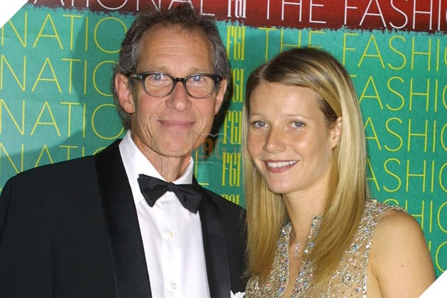 Hình ảnh sao nữ Gwyneth Paltrow và người cha quá cố của cô.