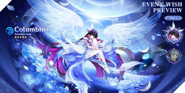 Genshin Impact: Phiên bản Luna IV chính thức ra mắt Columbina, Zibai cùng sự kiện Tết Hải Đăng 6