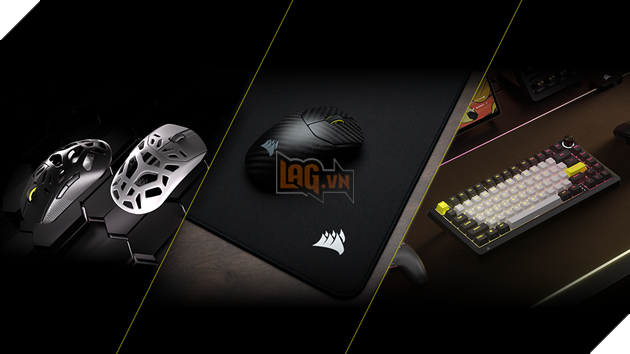 CORSAIR trình làng loạt gaming gear cao cấp tại CES 2026: Chuột SABRE v2 PRO vỏ carbon và magie