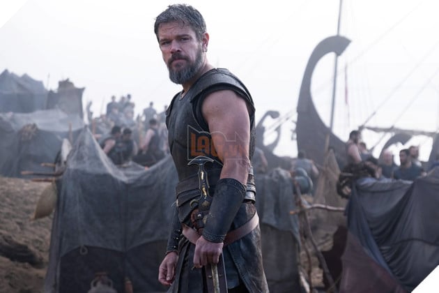 Hình ảnh diễn viên Matt Damon trên phim The Odyssey.