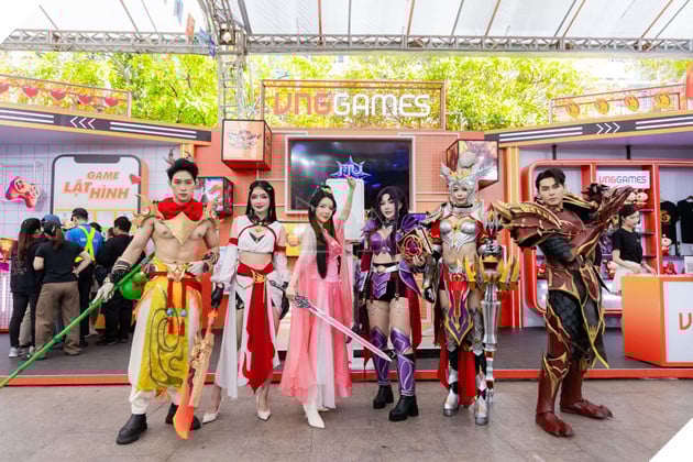 Game thủ thích thú khi được gặp gỡ các nhân vật trong những tựa game đình đám của VNGGames