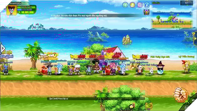 Mỗi guild, mỗi cuộc đối đầu, mỗi hoạt động… đều mang trọng lượng thật