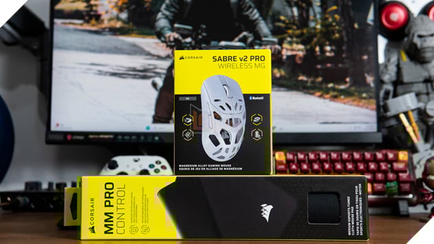 Trên Tay Corsair Sabre v2 Pro Wireless MG: Khung magie, phản hồi siêu nhanh và sự ổn định cho đấu trường FPS 12
