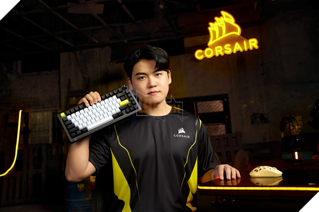 CORSAIR công bố hợp tác độc quyền với Gumayusi, xạ thủ huyền thoại của Liên Minh Huyền Thoại