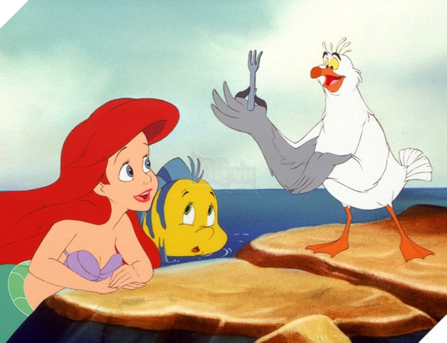 Hình ảnh về phim hoạt hình The Little Mermaid 1989, một trong những tác phẩm có sự tham gia của Roger Allers.