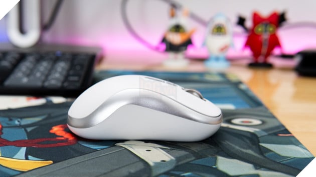 HyperWork Silentium Gen 2: Chuột công thái học yên lặng, pin “trâu”, có con lăn ngang hiếm thấy trong tầm giá 3