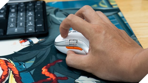 HyperWork Silentium Gen 2: Chuột công thái học yên lặng, pin “trâu”, có con lăn ngang hiếm thấy trong tầm giá 8