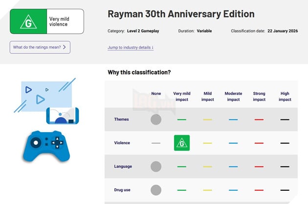 Một Dự Án Game Kỷ Niệm 30 Năm Ra Mắt Rayman Có Khả Năng Ra Mắt Trong Tương Lai 2