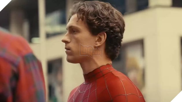 Hình ảnh về sao nam Tom Holland trong vai Spider-Man.