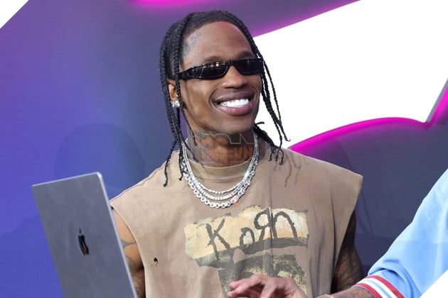 Hình ảnh sao nam Travis Scott.