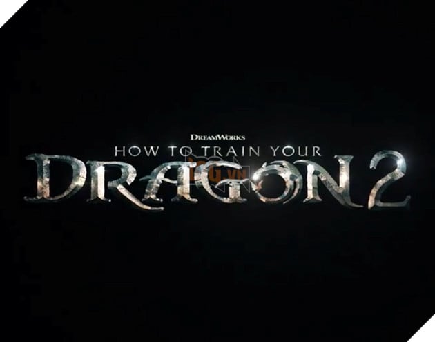 Hình ảnh về logo mới của phim "How to Train Your Dragon 2".