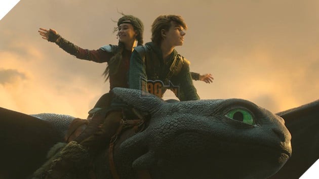 Hình ảnh về phim "How to Train Your Dragon".