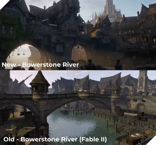 Người Hâm Mộ Fable Tung Loạt Ảnh Hoài Niệm, So Sánh Các Địa Điểm Trong Bản Gốc Với Bản Reboot 3