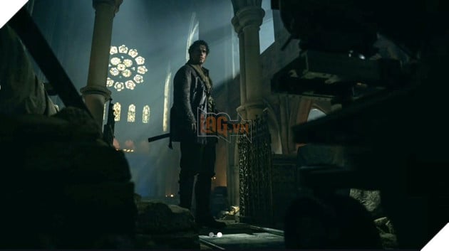 Hình ảnh về sao nam Henry Cavill trong phim "Highlander".