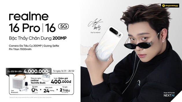 Chính Thức Ra Mắt realme 16 Pro Và realme 16 5G: “Kẻ Phá Vỡ Khuôn Mẫu” Với Trải Nghiệm Nhiếp Ảnh Chân Dung Di Động Độc Đáo Cùng Camera Đa Tiêu Cự 200MP Lumacolor Và Thiết Kế Gương Selfie 15
