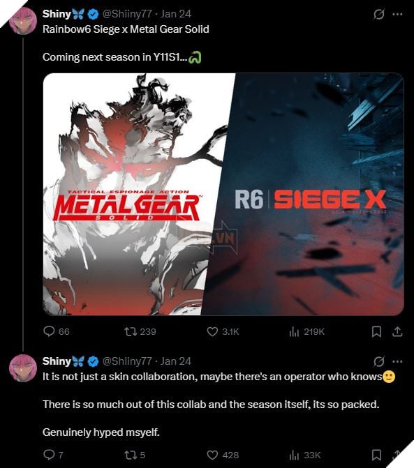 Rainbow Six Siege Hợp Tác Cùng Metal Gear Solid, Hé Lộ Operator Mới Lấy Cảm Hứng Từ Solid Snake 3