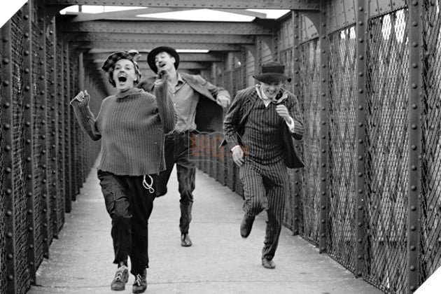 Hình ảnh về phim Jules and Jim của đạo diễn François Truffaut.