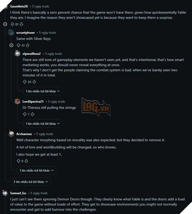 Người Hâm Mộ Fable Thảo Luận Về Một Cơ Chế Kinh Điển Chưa Thấy Xuất Hiện Trong Bản Reboot 3