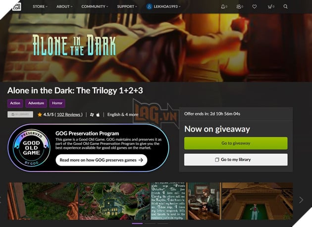 Sở Hữu Bộ Ba Game Kinh Dị Kinh Điển Một Thời Trước Ngày 5 Tháng 2 Với GOG 2