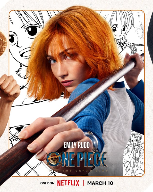 One Piece live-action mùa 2 công bố poster mới cho băng Mũ Rơm 4