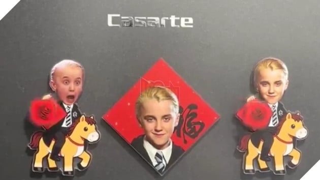Hình ảnh gây sốt của Draco Malfoy tại Trung Quốc.