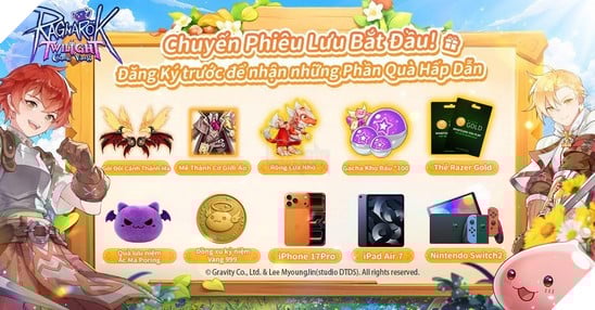 Khởi động sự kiện đăng ký trước Ragnarok Twilight - Chạng Vạng ! IP huyền thoại trở lại với diện mạo mới, hóa thân Anh Hùng khám phá RO theo cách hoàn toàn mới! 5