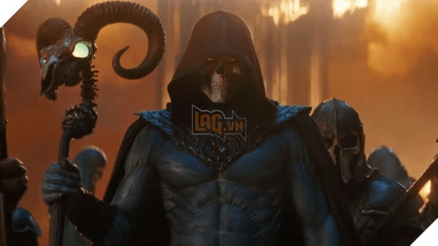 Hình ảnh về nhân vật Skeletor. 