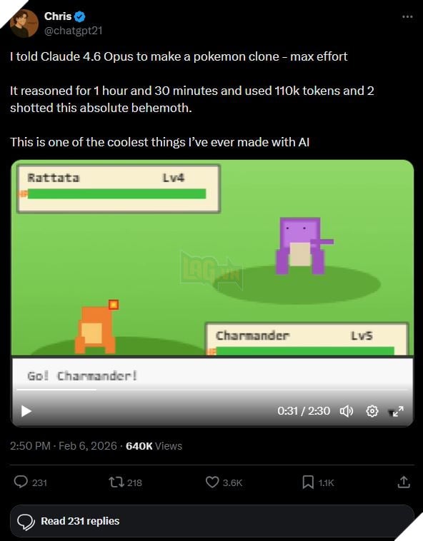 AI Tạo Dựng Thành Công Một Bản Sao Game Pokemon Chỉ Với Một Câu Lệnh 2