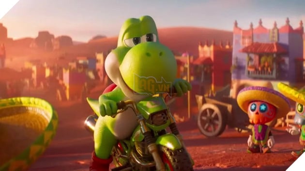 Hình ảnh về trailer Super Mario Galaxy.