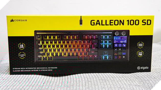 Đánh giá Corsair Galleon 100 SD: Bàn phím đa năng tích hợp Stream Deck, tối ưu hóa trải nghiệm làm việc và giải trí